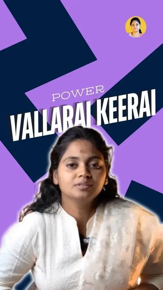 Vallarai Keerai for Stress & Memory